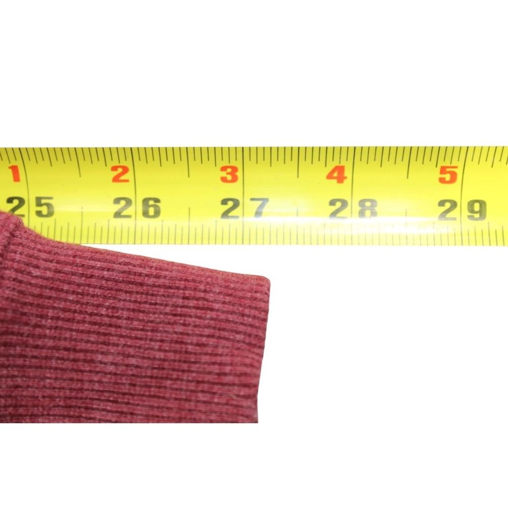 Coleman Henley Sweatshirt Mens Large Maroon Cotton Sherpa Lined Winter Outdoor - Picture 9 of 10